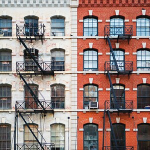 NYC Photography, New York Wall Art, New York Print, NYC Skyline Print, Colorful New York Art, New York Skyscrapers