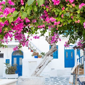 Greece Photography, Prints Of Greek Houses, Greece Village Print, Greece Wall Art, Greek Island Prints, Prints Of Greece