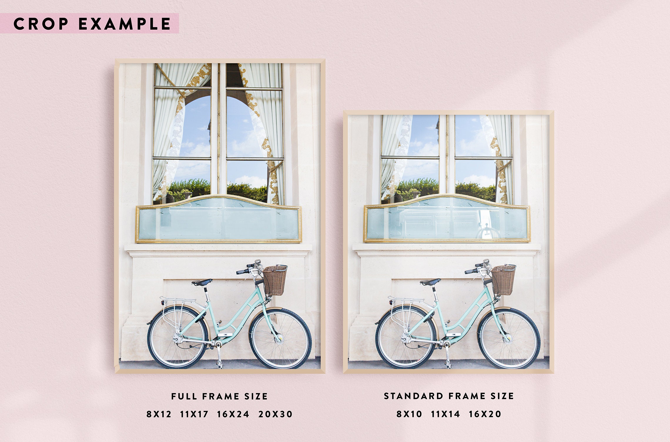 Parisian Decor, Parisian Bike Photo, Paris Bicycle Art, Pictures of