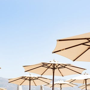 Greek Beach Photography, Beach Umbrella Wall Art, Prints Of Greece, Greece Wall Print, Greek Island Prints, Greece Photo Prints