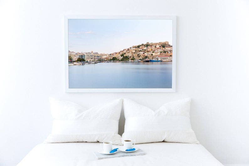 Sea Wall Art Greece Wall Print Greek Island Prints Prints Etsy UK