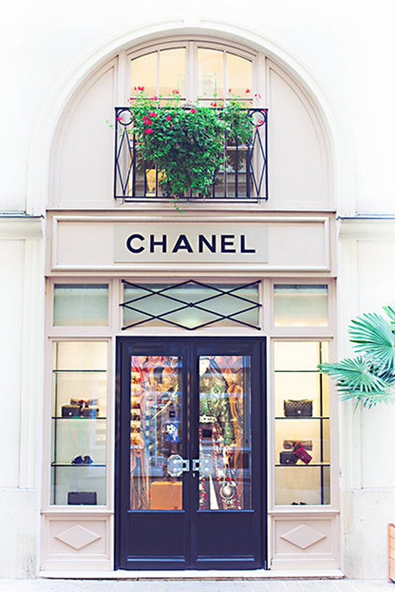 Paris Shops Wall Art French Boutique Store Photography Etsy