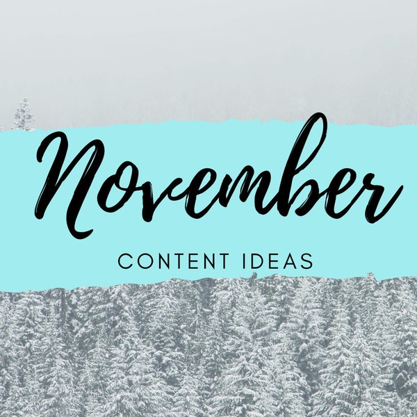 OnlyFans November Content Ideas | November | Content Ideas | OnlyFans