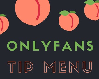 Only fans menu ideas