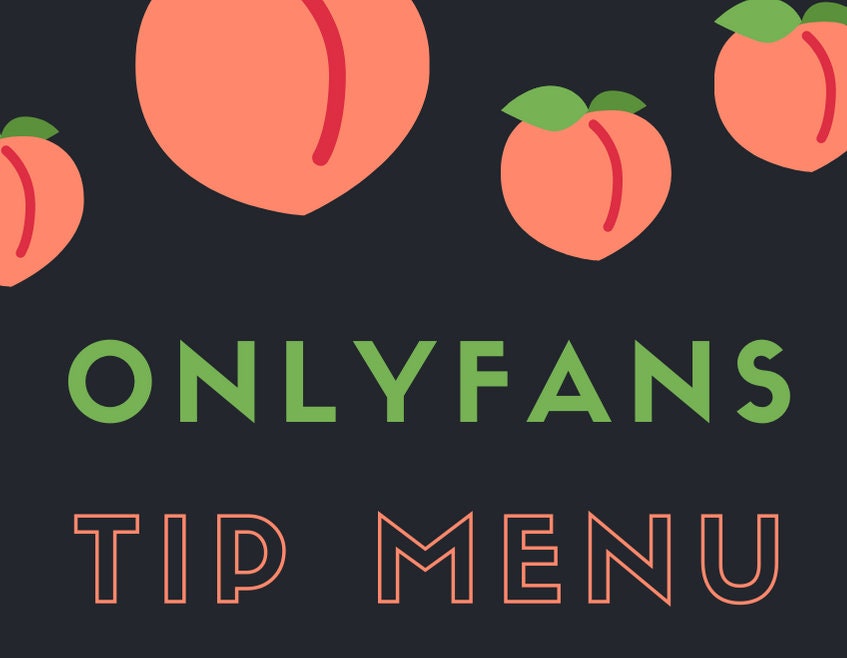 Only fans menu ideas