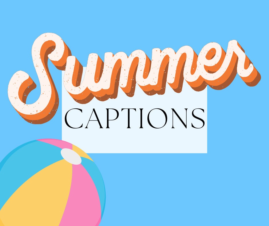 Onlyfans Summer Captions Summer Photo Captions Caption Etsy India