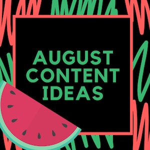 OnlyFans August Content Ideas