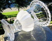 Beautiful Crystal Urn Vase in the Style of Lalique -Classic Shape -Flawless Gorgeous Urn-Timeless Style and Elegance-