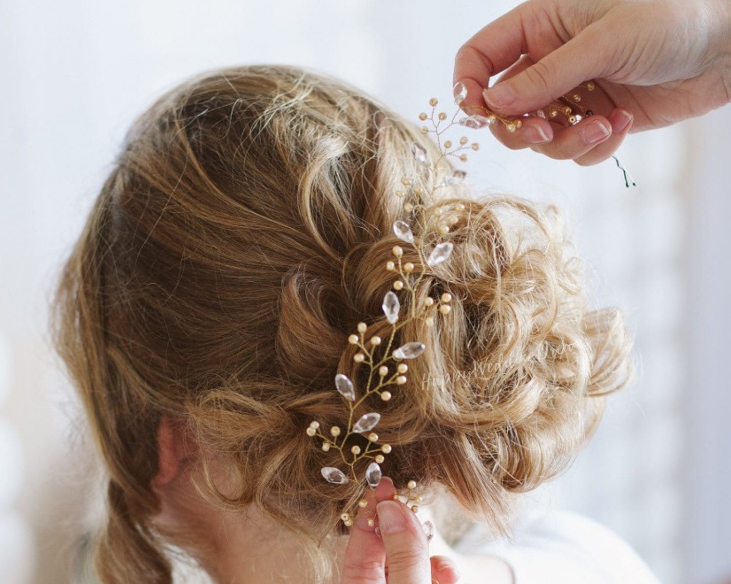 COIFFURE MARIAGE TRES JOLIE BARRETTE RUBAN DE MARIEE Perles ENVOI RAPIDE COIFFURE MARIAGE TRES JOLIE BARRETTE RUBAN DE MARIEE Perles ENVOI RAPIDE
