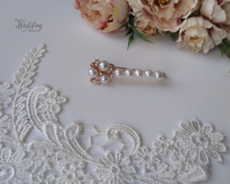 Pearl Wedding Train Pin Bridal Dress Train Clip Floral Train Etsy UK