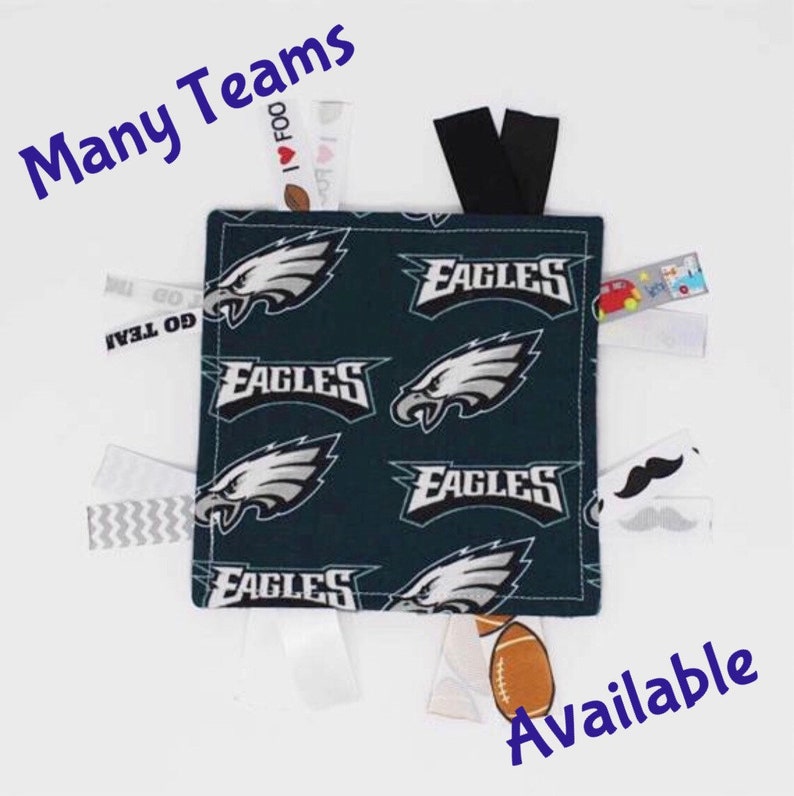 NFL Baby Crinkle Toy Philadelphia Eagles Baby Gift New