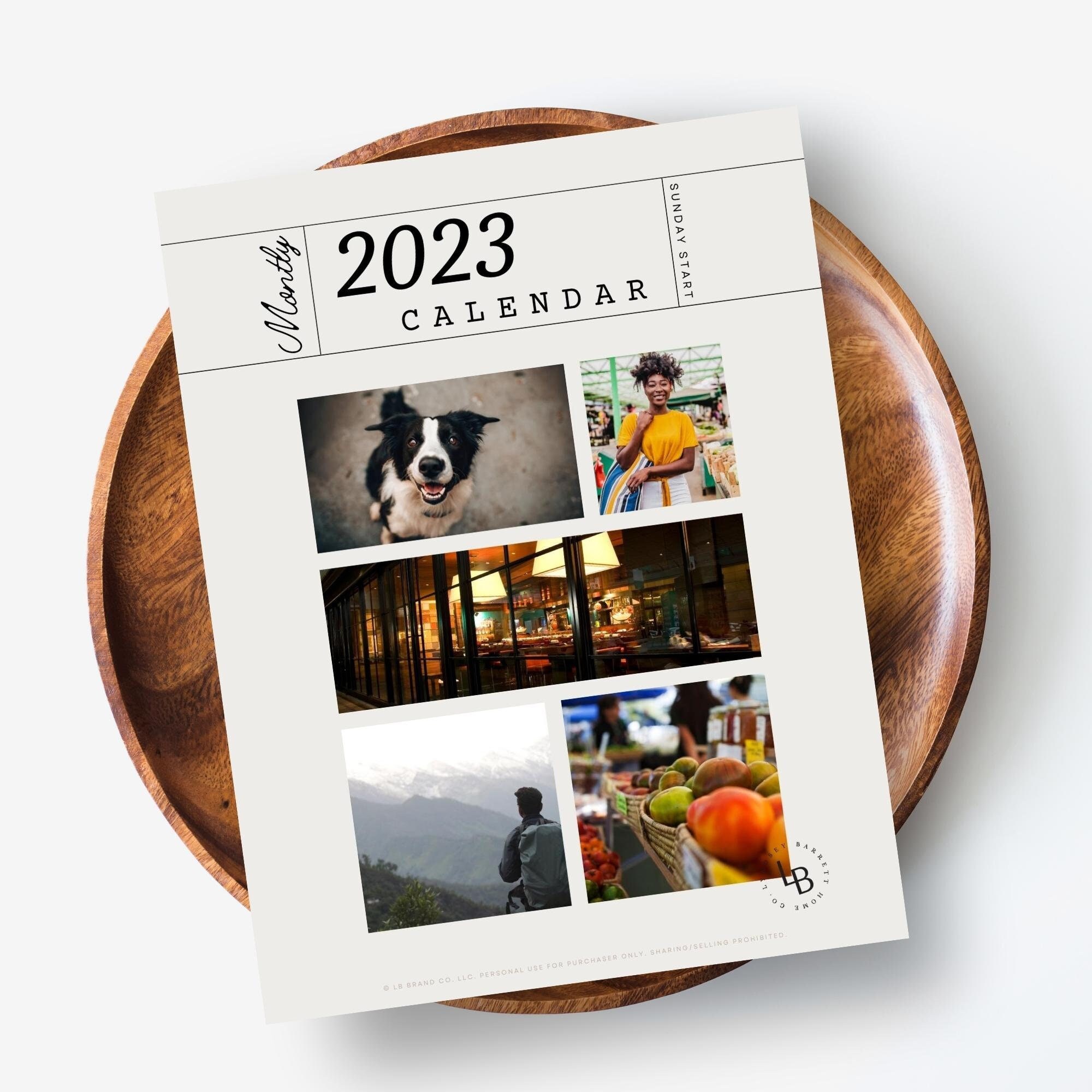 2023-calendar-printable-vertical-portrait-a4-8-5-x-11-etsy
