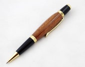 Black and gold Sierra Pen with Bubinga