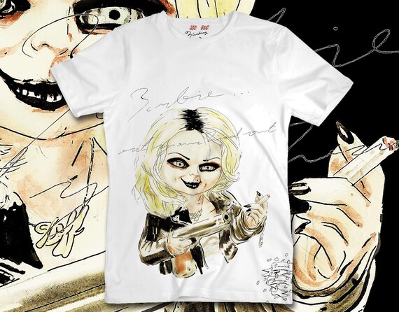 bride of chucky tiffany shirt