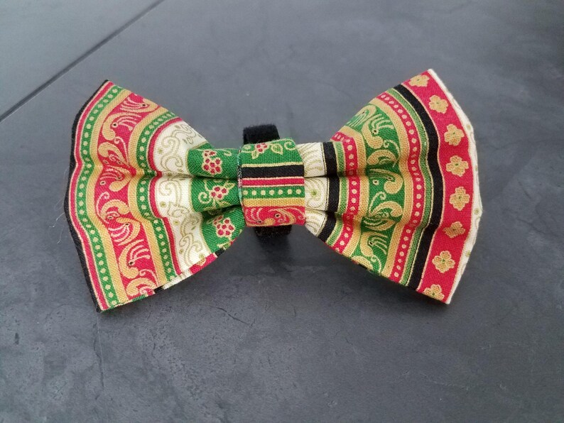 Christmas Present dog bow tie