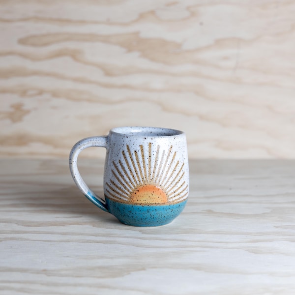 Reserva la taza de cerámica Ocean Sunset