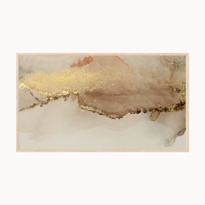 Gold Abstract Samsung Frame TV Art (Digital Download)