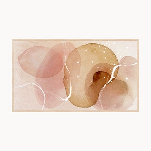 Abstract Watercolor Samsung Frame TV Art (Digital Download)