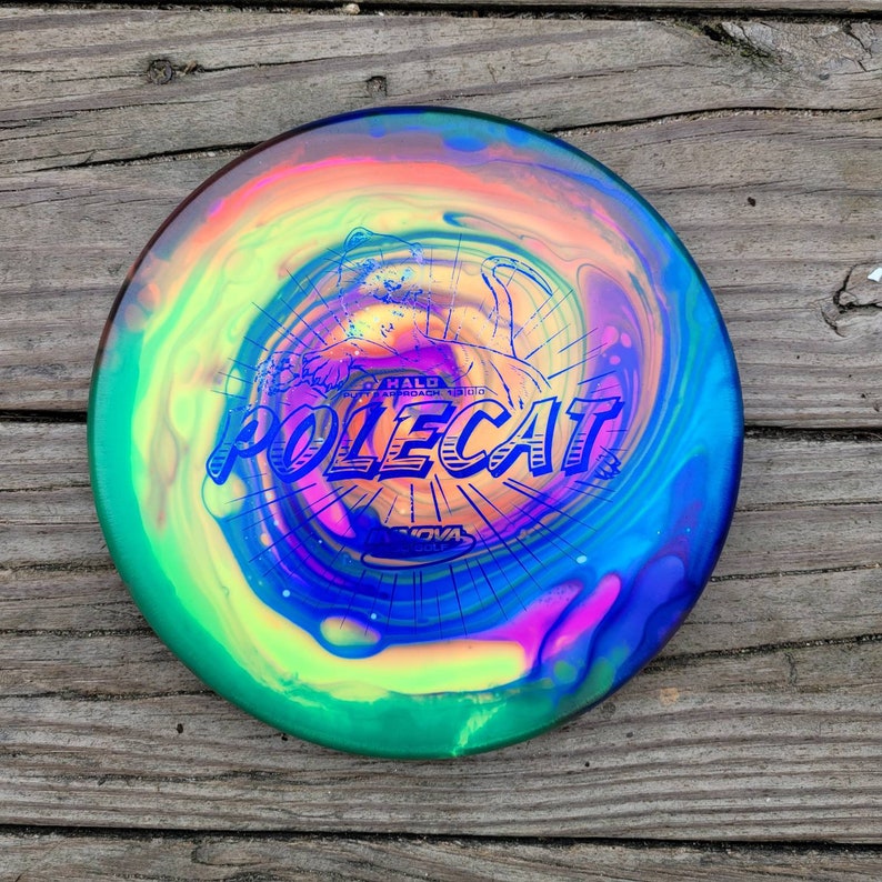 Halo Polecat Disc Golf Putt and Approach Custom Dyed Disc Etsy