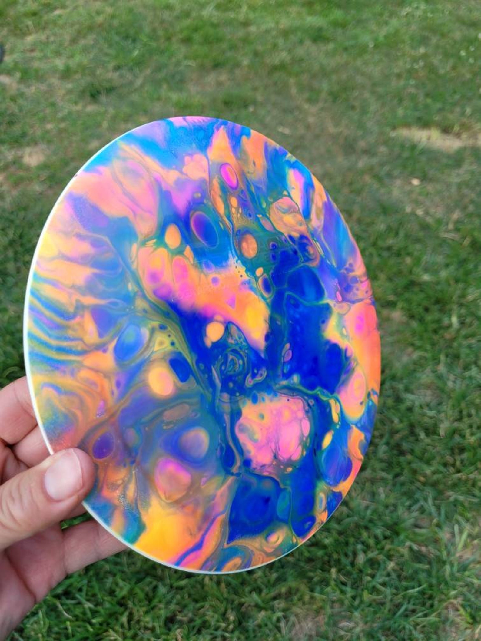 Light weight destroyer disc golf dye custom dyed disc Etsy