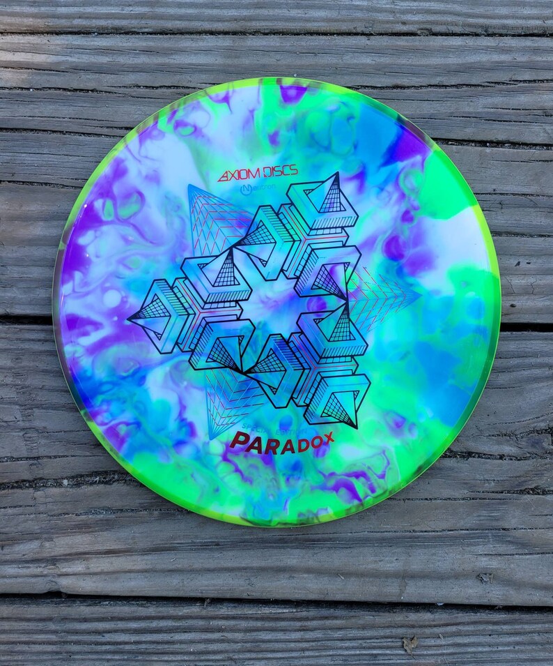 Axiom Paradox Disc Golf Midrange Custom Dyed Disc Disc Etsy