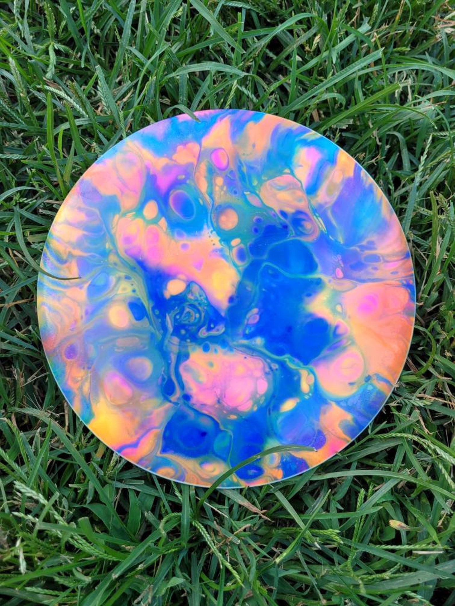 Light weight destroyer disc golf dye custom dyed disc Etsy