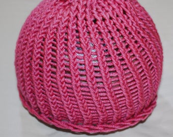 Small Magenta Child Sized Hat