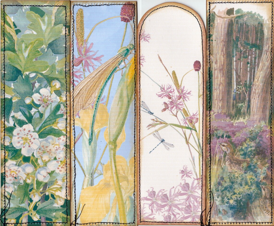 Edith Holden bookmarks. Calendar bookmarks. Add to junk Etsy