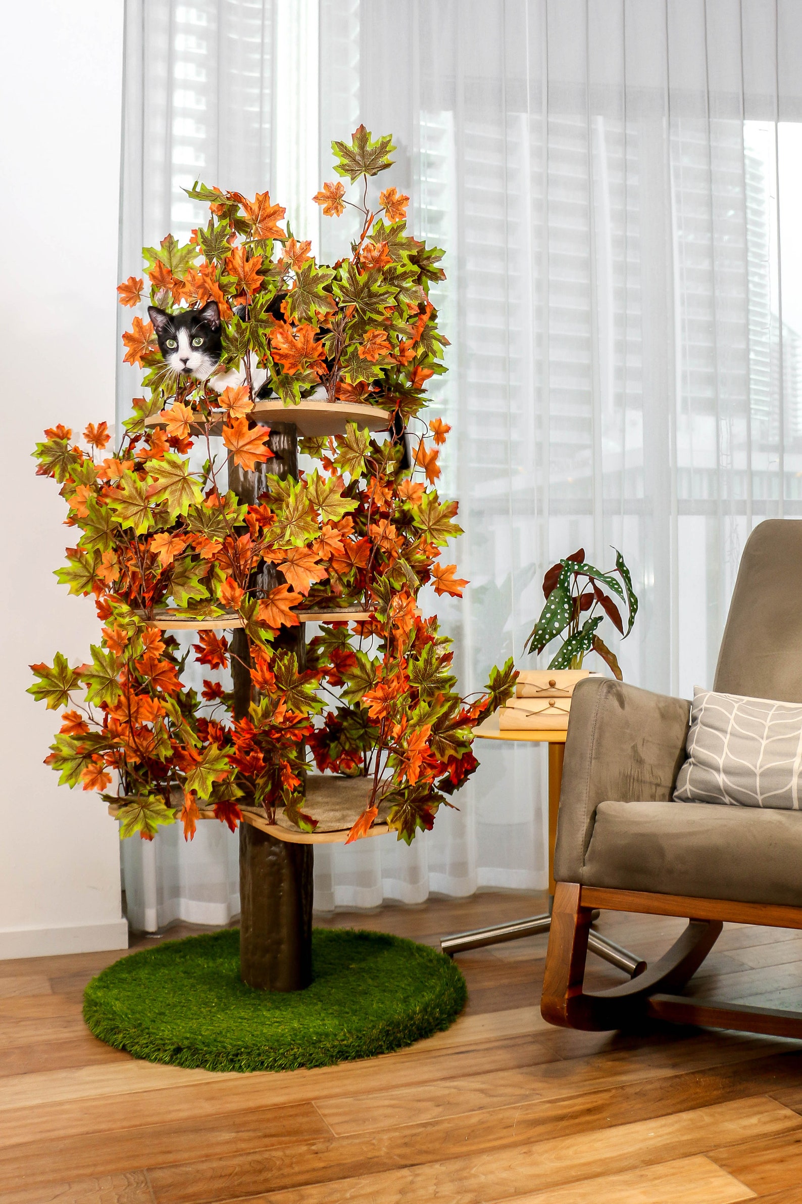 On2pets Cat Tree Tree House Tower for Climbing Playing Etsy