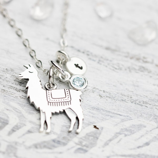 Llama Necklace Etsy