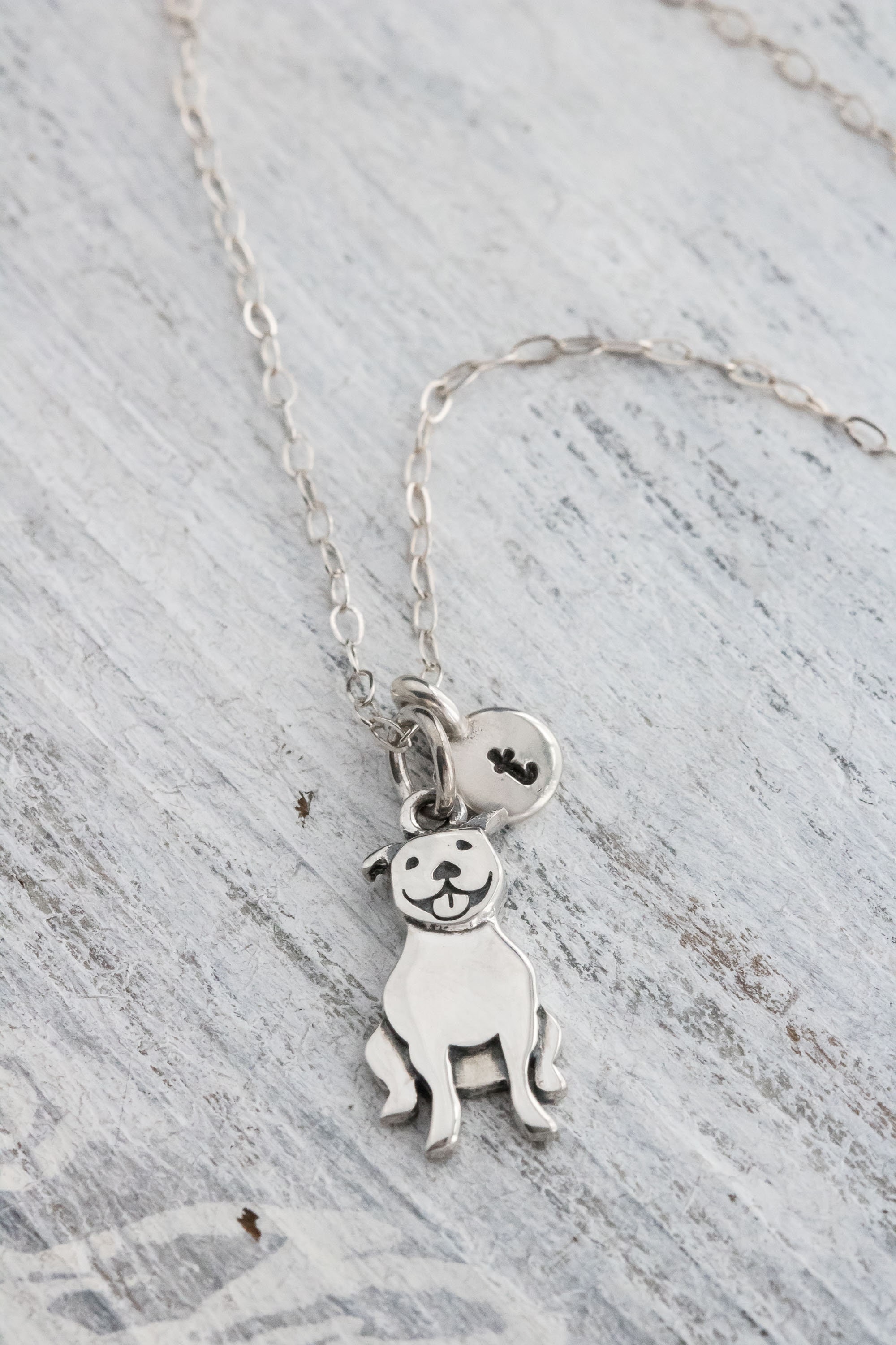 Pit bull necklace - Etsy 日本