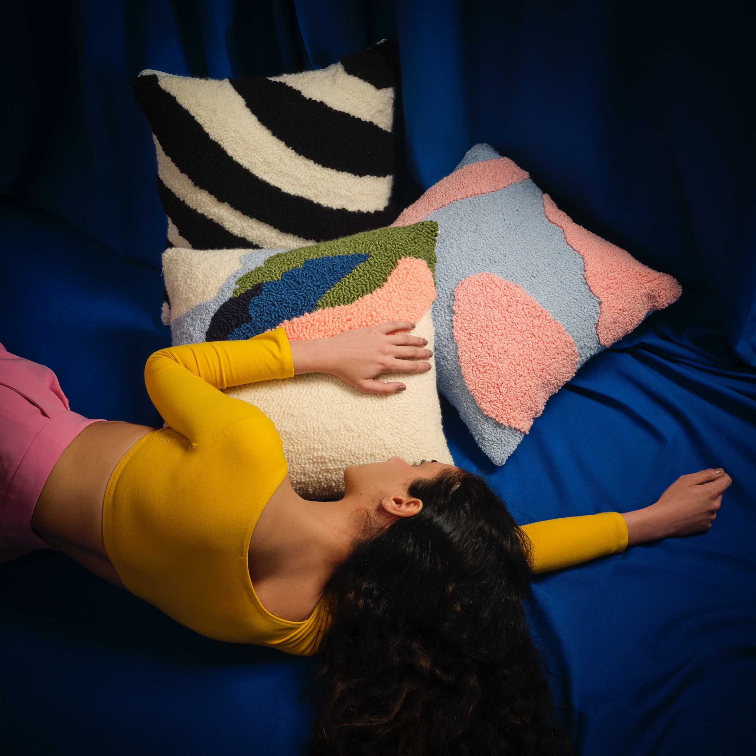 Oreiller de Décoration Fait à La Main