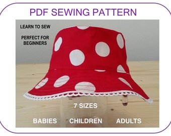 Bucket Hat Pattern Diy