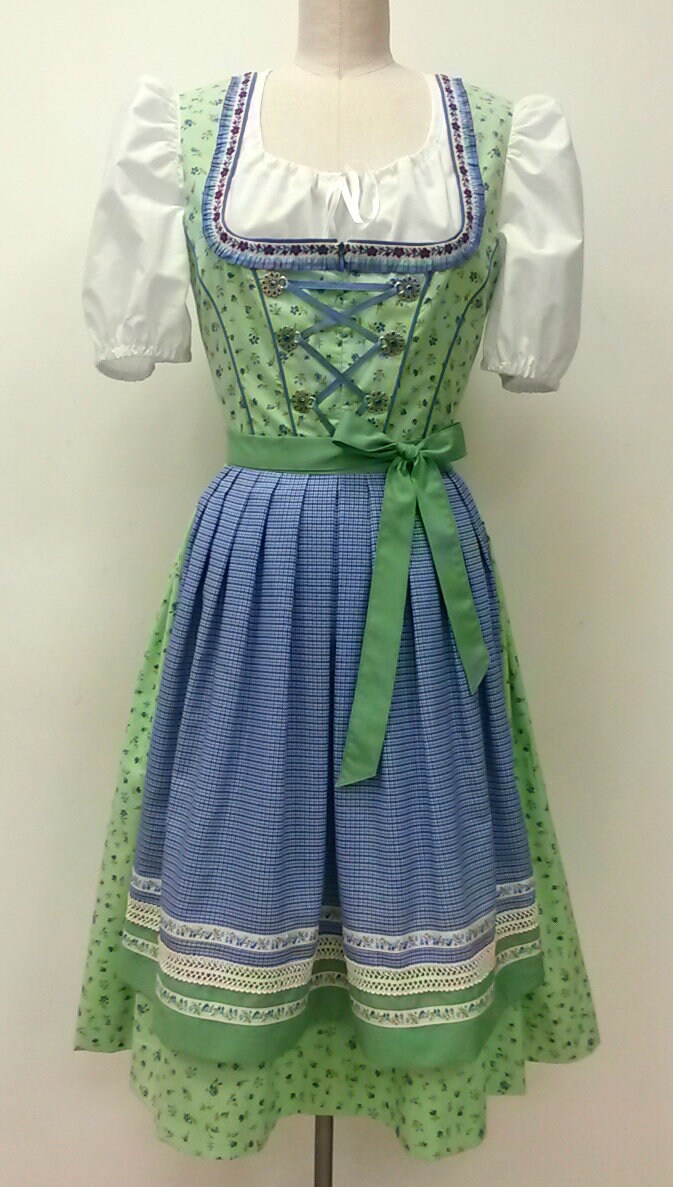 Dirndl Pattern PDF Sewing Pattern 6 Sizes Dirndl Oktoberfest Etsy