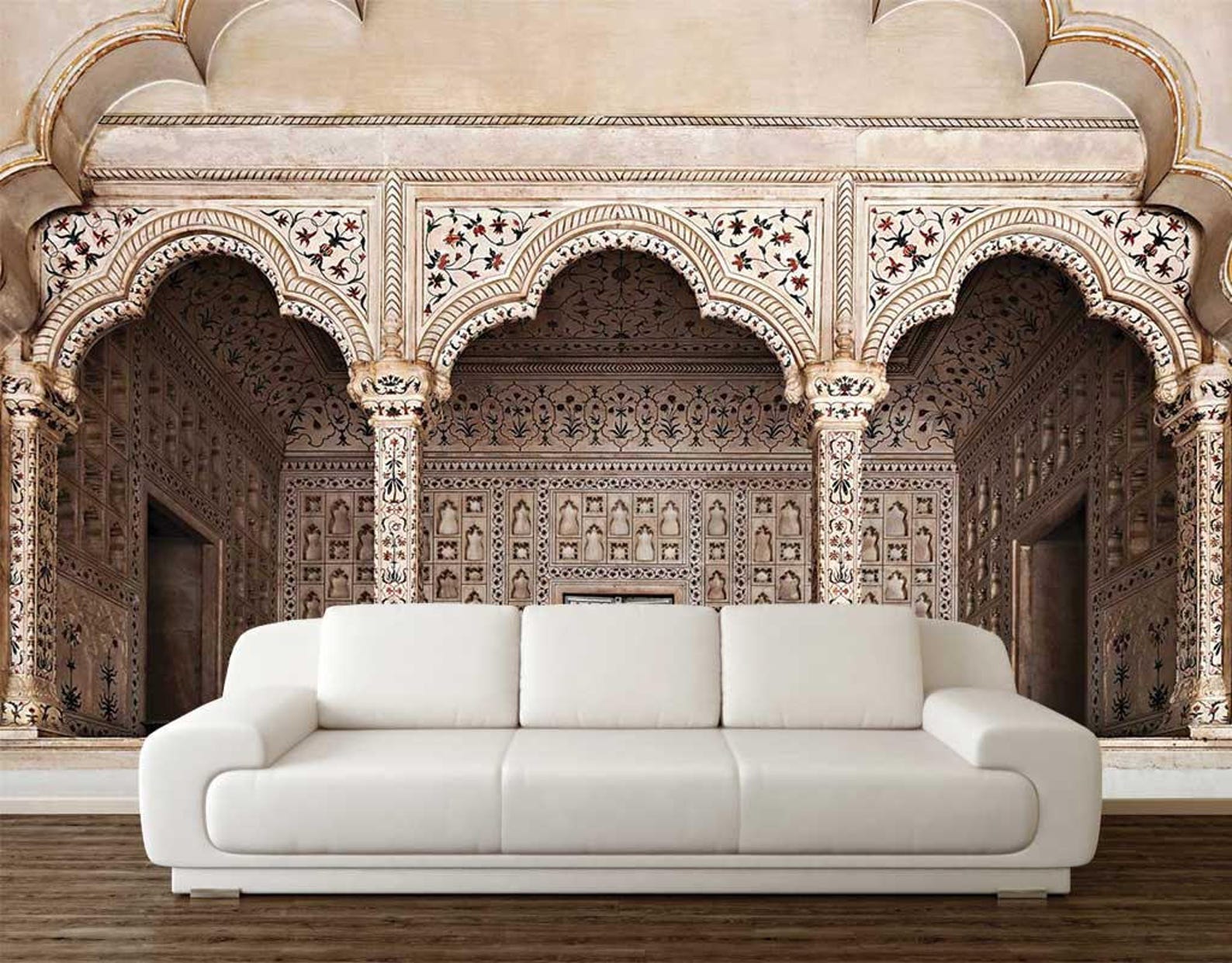 Wall Arches Oriental Wall Mural Peel and Stick Wallpaper - Etsy UK
