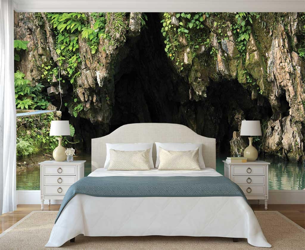 Peel and Stick Wall Mural Nature Wall Mural Wall Decal Cave Etsy