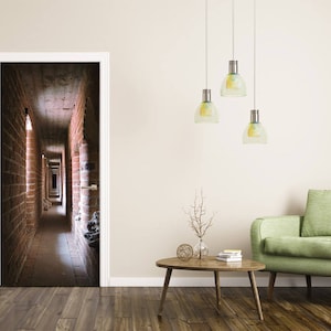 Door Decal, Door Decal, DOOR DECORATION, Peel And Stick, Door MURAL Cover, Door Mural Peel And Stick, Door Mural Decal For Home,Door Sticker
