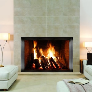 Fireplace Wall Sticker, Wall Mural, Wall Covering, Wall Decal, Wall Art, Peel and Stick, Self Adhesive, Fire 9