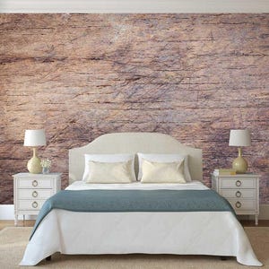 Wood Wall Art, Self-adhesive Wall Mural, WOOD WALL DECOR, Wooden Wall Art, Rustic Wood Wall Art, Medieval Decor, Peel And Stick, Wood Cover