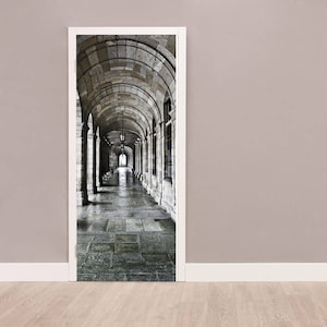 Old Door Decor, DOOR DECORATION, Door Sticker, 3D Door DECAL, Door Mural Peel And Stick, Door Mural Cover, Door Wrap Vinyl, Door Wrapping