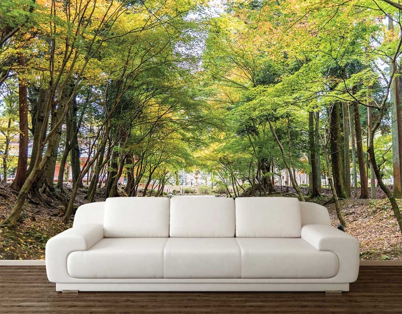 Wallpaper Trees Tree Wall Art Decals Forest Decal Nature Mural Murals L And Stick