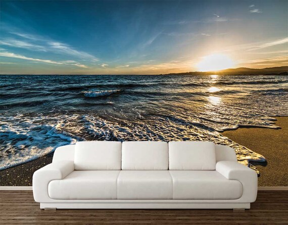 Tropical Wallpaper Wall Sheet Sun Vinyl L And Stick