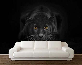 Black Panther Wall Mural: Peel and Stick Wallpaper, Kids Room Decor