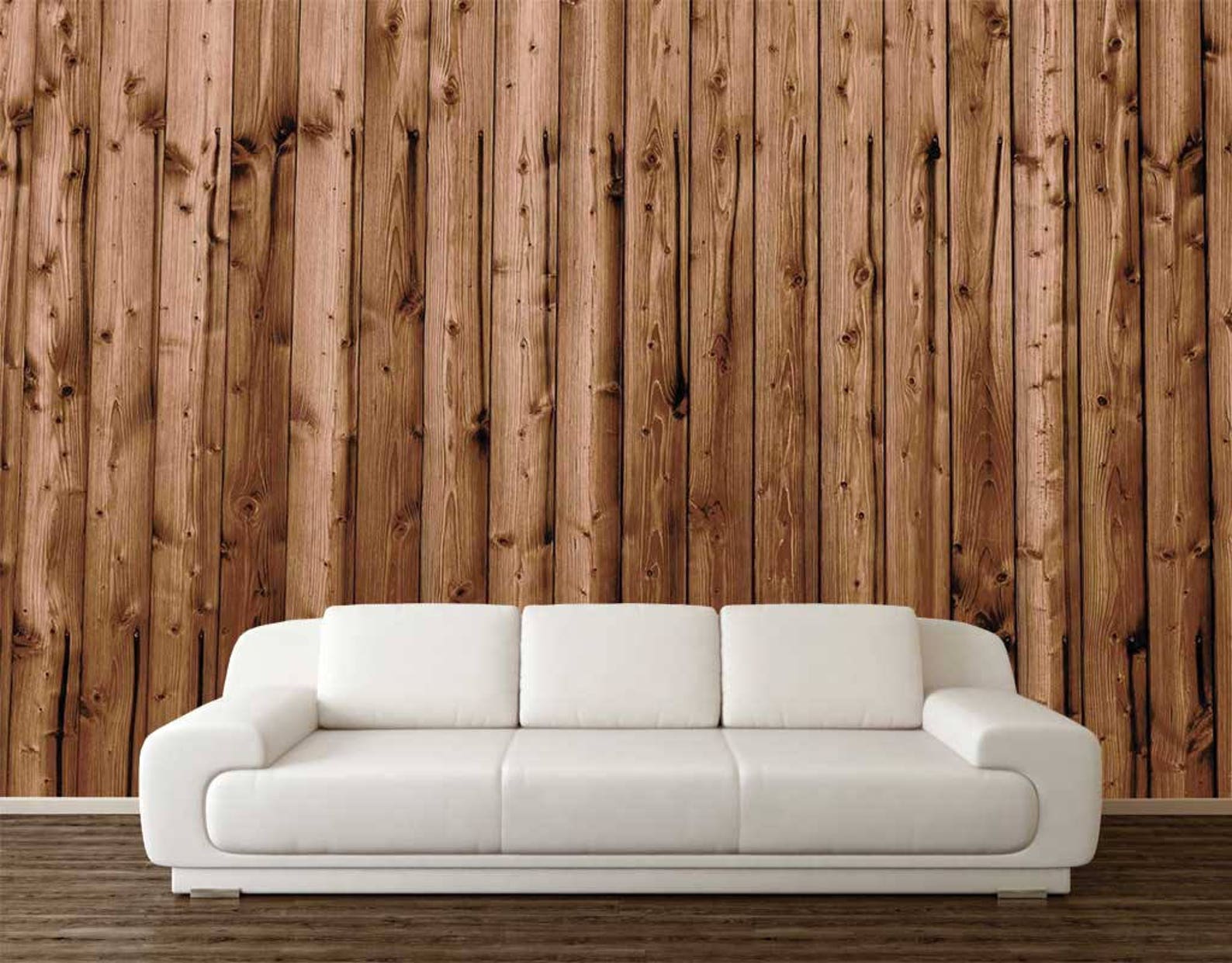 Wooden Wall Mural Rustic Wall Mural Wallpaper Wood Wooden | Etsy