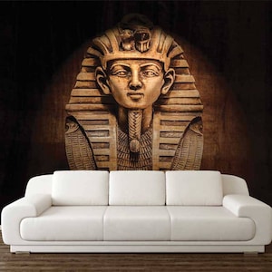 Wall Art Wallpaper, Firon Wall Mural, Wall Decal Egypt, Wallpaper Firon, Self Adhesive Vinyl