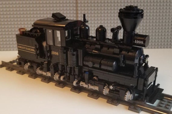 custom lego steam train