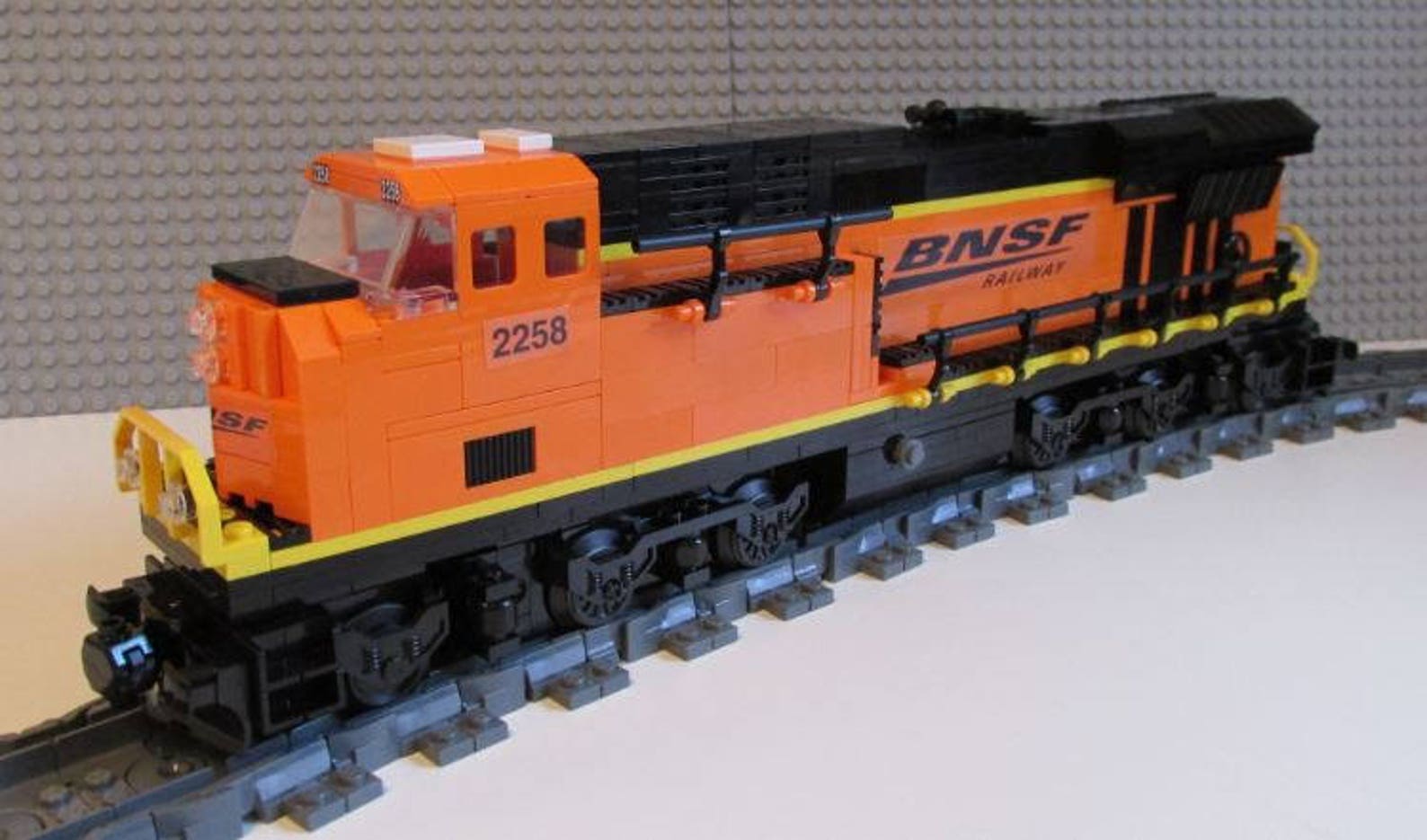Custom Lego Train BNSF ES44ac Etsy