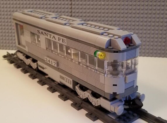 custom lego train track