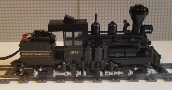 custom lego steam train