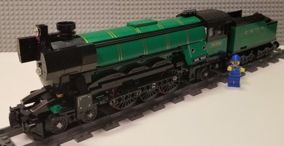 lego green train